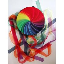 Dunhuang Feitian tambourine Xinjiang Uygur tambourine Hanfu hand-held photo-taking streamer drum dance instrument Tang drum