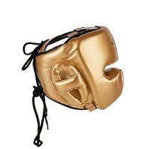 New DF semi-open monkey face head protector with barrier-free vision ultra-light and portable boxing head protector professional boxing fighting head