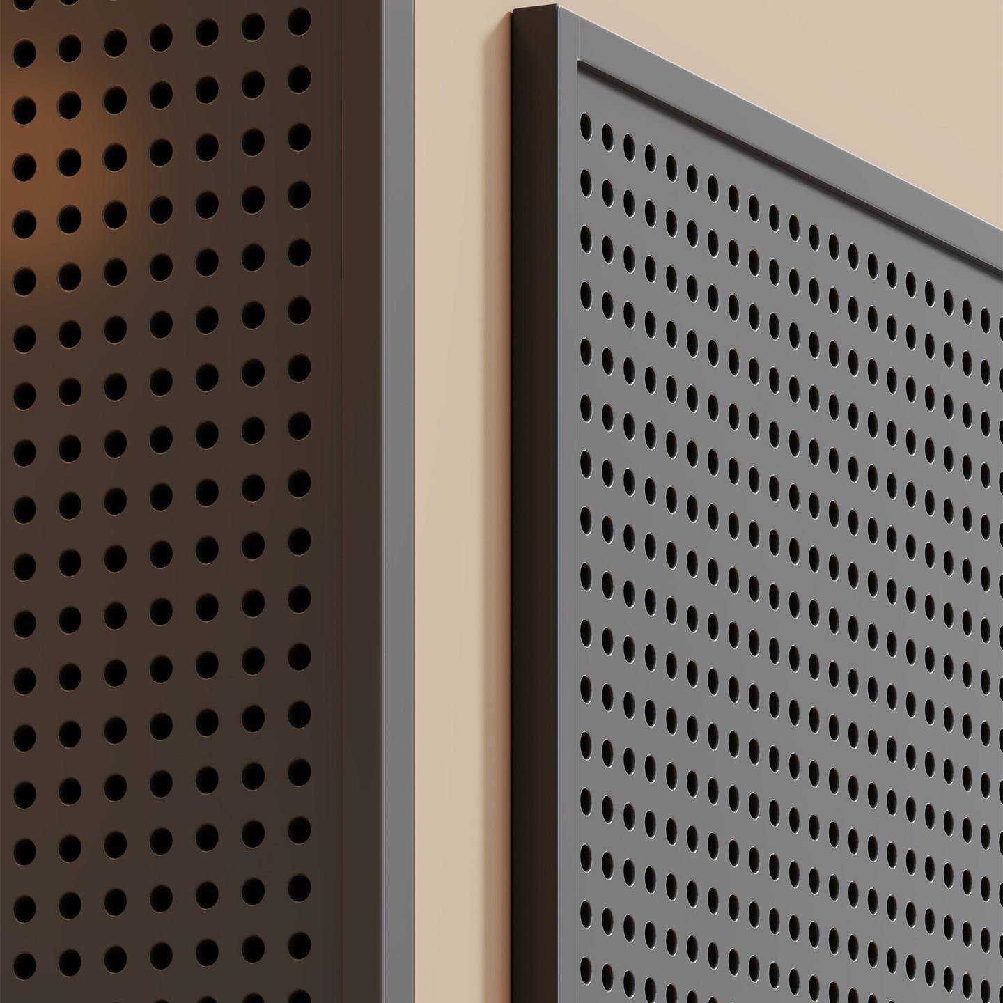 Perforated board storage rack wall shape multi-functional integrated storage rack desk hanging board behind the entrance door