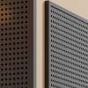 Perforated board storage rack wall shape multi-functional integrated storage rack desk hanging board behind the entrance door