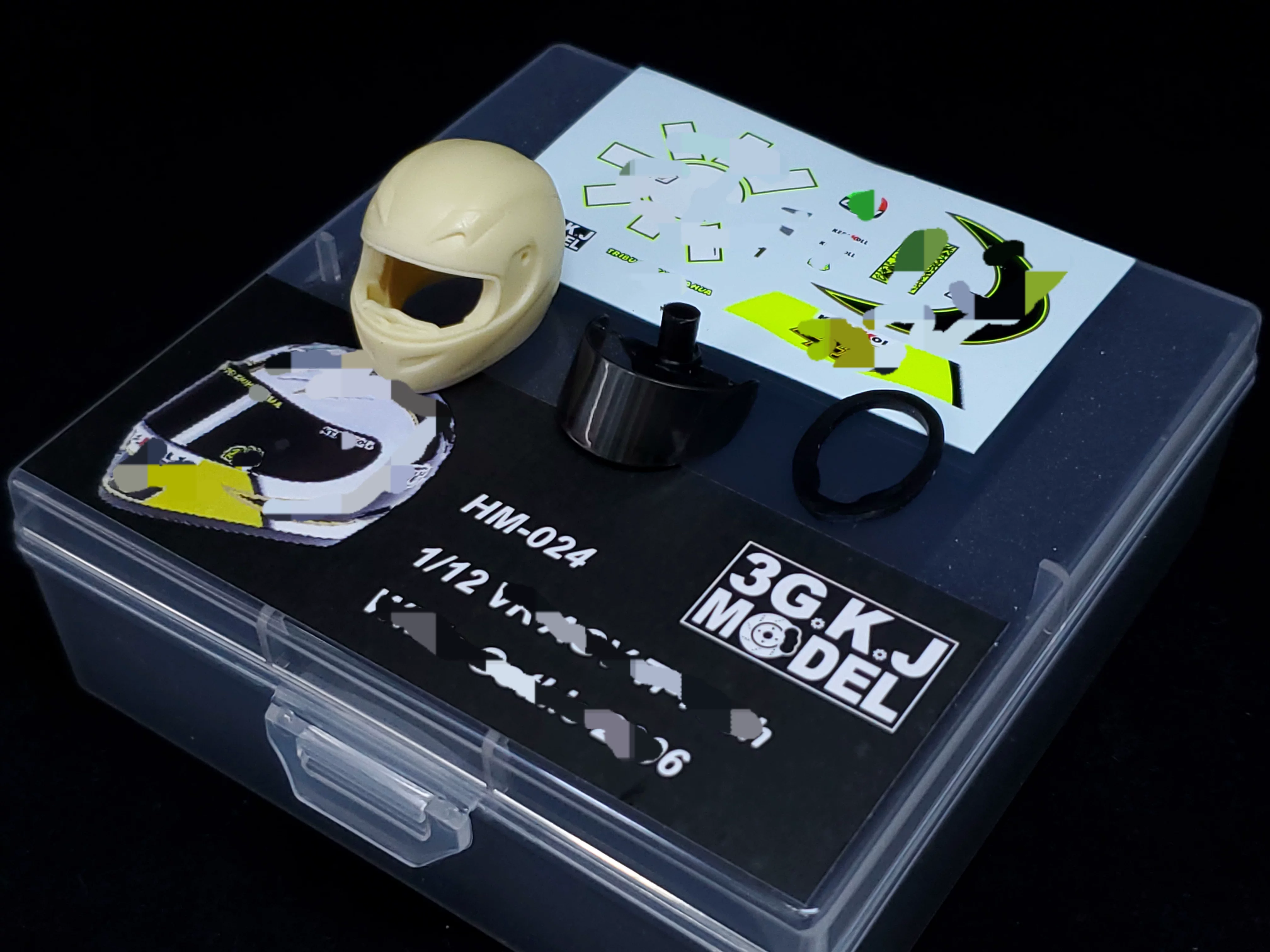 [HM024 1/12手工头盔模型 Helmet Model Kit Overseas Link]
