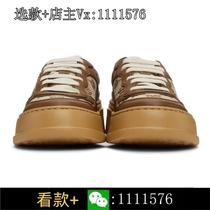 (Ingot Gold) Consult customer service for discounts Logo low-top lace-up sneakers 676092