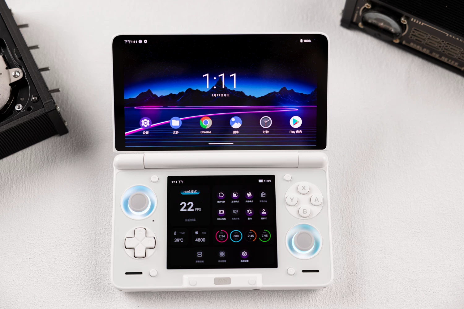 Thor AYN Thor Odin handheld clamshell dual-screen Android system game console arcade pre-installed Tianma G front end