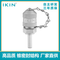 Non-standard carbon steel and stainless steel ferrule type hydraulic high pressure test point TB-hard pipe connection pressure measuring joint can be customized