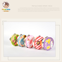 Kindergarten children dance tambourine Orff percussion instrument hand drummer shake tambourine baby tambourine performance