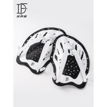 Duofanlin swimming hand fins special freestyle paddling hand fins palm training equipment arm paddling training