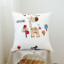 Meng Jie Ya bông sinh hoạt hình dễ thương gối sofa gối bìa của trẻ em chỉ với một đĩa đơn giữ gối vận chuyển miễn phí - Gối trường hợp gối chữ u cao su non Gối trường hợp