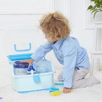 Portable baby bottle storage box plastic baby tableware milk powder box childrens products dust-proof storage rack