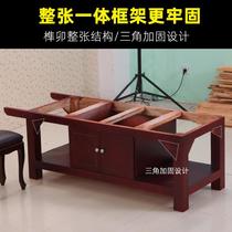 Solid wood bold beauty bed Thai massage bed massage physiotherapy bed beauty salon special bed does not sound