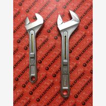 Out of Japan maxpower quick push-pull adjustable wrench 8-inch 10-inch extra large open-end wrench ratchet pipe wrench wrench