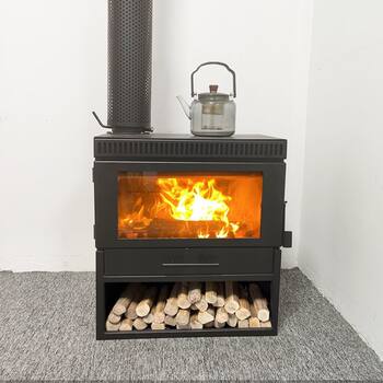 2025 New Model 50-Type Fireplace Indoor Heating Stove, Real Fire Fireplace for Home Use, Guesthouse Fireplace, Indoor Heating Fireplace