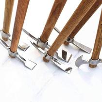 Stainless steel small foreign pick multifunctional outdoor tree root digging pick portable ice pick cross pick ax hoe dual-use high hardness