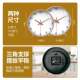 Mediterranean Retro Ornament Clock Living Room European-Style Creative Desktop Home Table Clock Country Style Display Clock