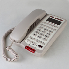 Проводной и DECT-телефон 酒店电话机客房宾馆商务办公座机logo卡纸一键拨号来电显包邮