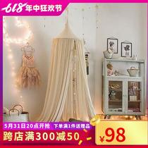 ins the same European and American style single door baby dome hanging childrens tent playhouse bed tent bed curtain mosquito net