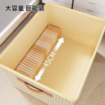 Clothing storage box home wardrobe fabric organizer toy large storage box clothes and pants storage box for wardrobe