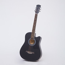 (Zhenzhen Factory) 38-inch veneer spruce wood edge matte bright polished guitar folk wood Guitar