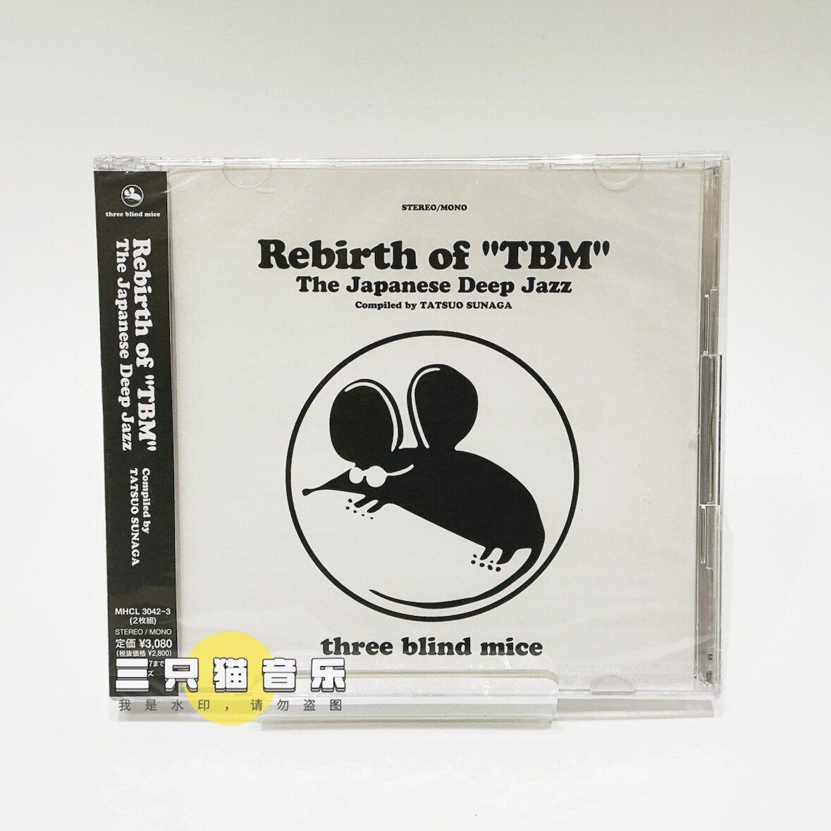 ในสต็อก รวมเพลง Tbm Three Blind Mice ชุดรวม 2 แผ่นซีดี อัลบั้ม Rebirth of Tbm แผ่นซีดี