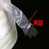 2024 New Plastic Rope Bundling Rope Transparent Glass Rope Bundling Rope Plastic Packing Rope Packaging White Rope Tear
