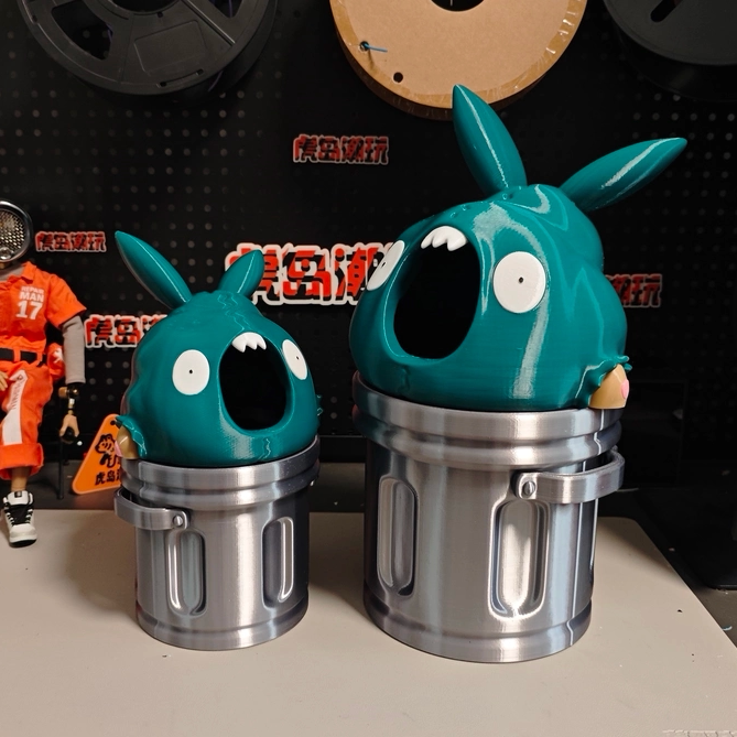Pokémon Solving Beast Trash Can Storage Box Creative Gift Model Decoration Desktop Ornament Practical Pokémon Solving Beast Trash Can Storage Box Creative Gift Model Decoration Desktop Ornament Practical