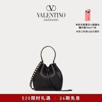 (Deposit) Womens ROCKSTUD calfskin bucket bag