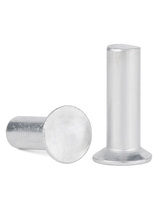 Aluminum countersunk head rivet flat cone head solid aluminum rivet traffic sign GB869M2M3M4M5M6