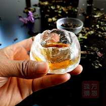 Manufacturer of glass tea sets frozen roasted fair cups lids bowls and coasters personalized ice cracked tea sets