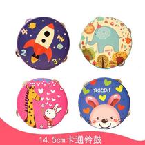 Childrens hand drum tambourine rattle Orff musical instrument 1-3-6 years old kindergarten teacher uses performance tambourine toy