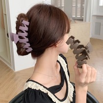 New high-quality oversized 13 frosted gripping clips personalized clips for the back of the head simple hairpins elegant headwear