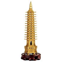 Wenchang Tower Decoration 13th Floor Pure Copper 13th Floor Office Desk Study Room 9th Floor Crafts Flagship Store 2023