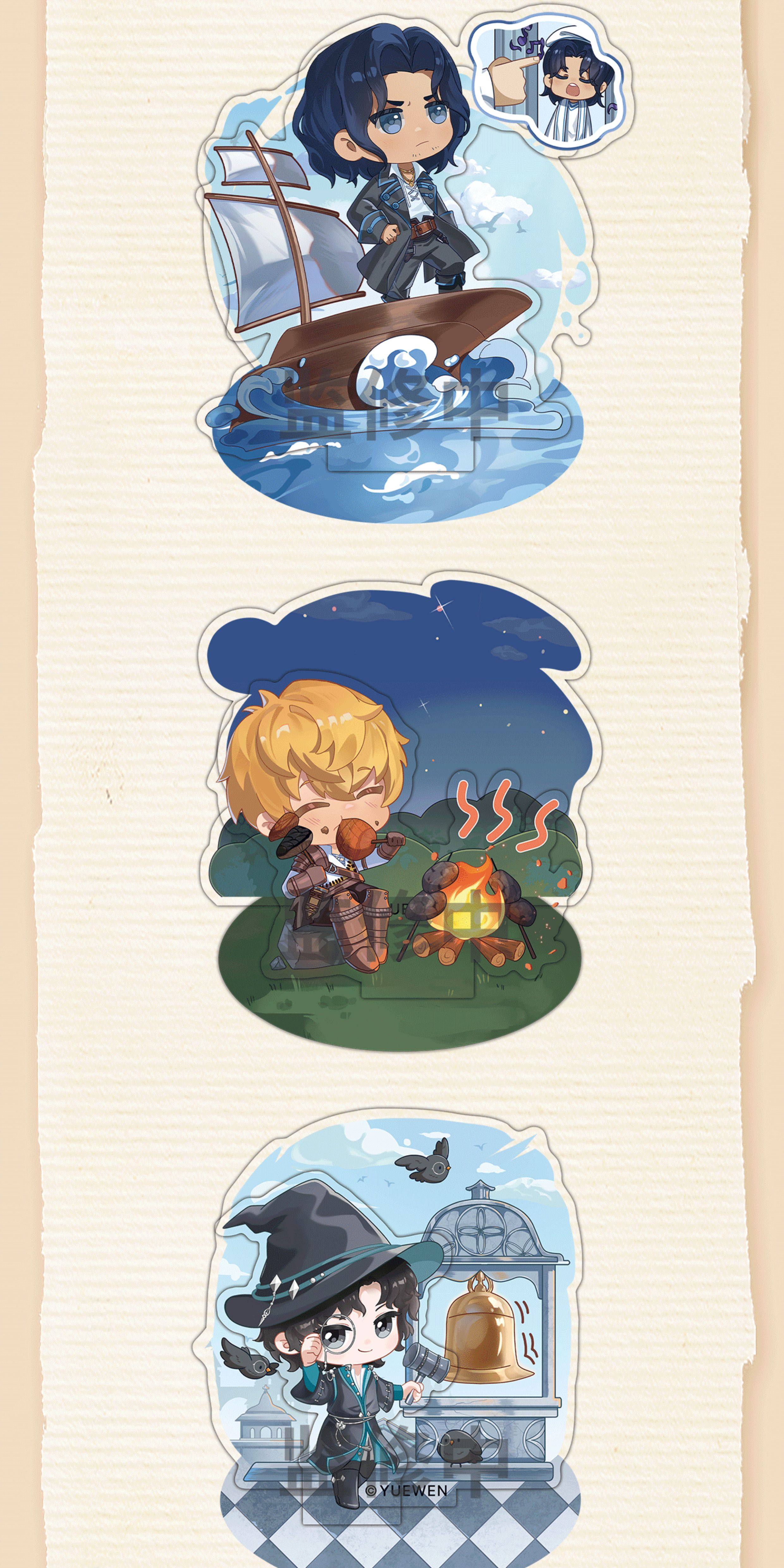 LOTM Official Q-Version Acrylic Standee Blind Box detail photo 5