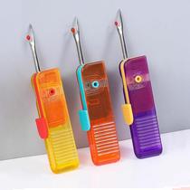 Foldable seam removal artifact seam removal tool cross stitch thread picker clothing label thread cutter tool knife