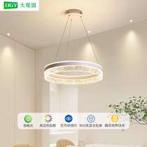 Bedroom chandelier girls childrens room lamps modern minimalist room dining room lamp cream French light luxury master bedroom lamp