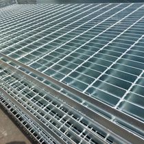 Hot-dip galvanized steel grating drain ditch cover stair tread plate power plant water plant platform steel grating plate stainless steel customization