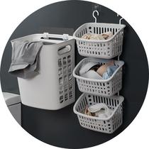 Dirty clothes basket high-end classified dirty clothes 94315 clothes basket can be stored room basket home bathroom bathroom wall-mounted