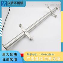 Non-standard custom-made stainless steel engineering railings columns handrails glass railings shopping mall guardrails villa fences