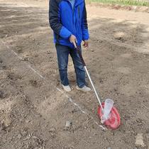 Construction site construction ash line artifact lime marking vehicle road warning line school playground track and field field line drawing vehicle