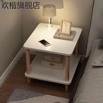 Bedside table simple modern ins style small table bedroom side table small storage rack rental house simple internet celebrity model 1
