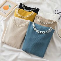 Autumn White Pullover Women Sweater Winter Office Lady Knitt