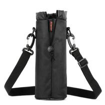 Oxford cloth thickened wear-resistant anti-scalding thermos cup cover water bottle protective cover outdoor portable cross-body can carry water bottle bag