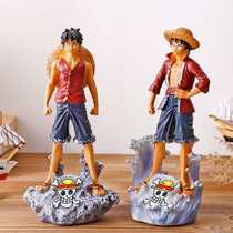 Creative One Piece Luffy figure ornaments childrens room decoration ornaments small gifts for classmates and students