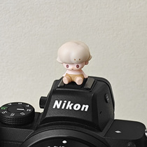 Bubble Mart Hot Shoe Cover Canon Sony Confucius Panasonic Micro SLR Camera Cartoon Creative Dust Cover DIY