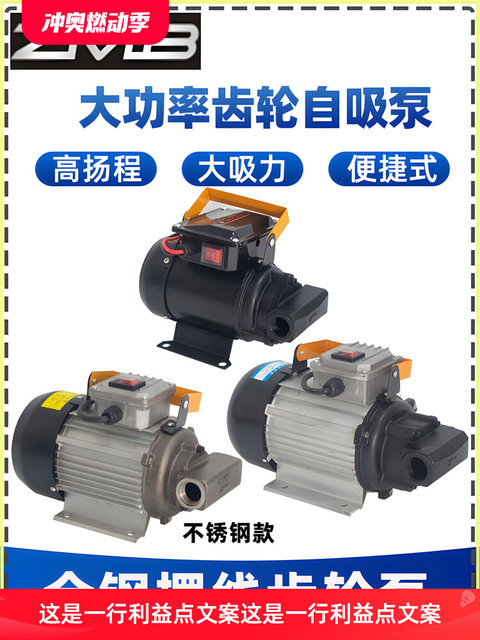 German High-Quality Imported Oil Pump Electric Gear Pump 20V Repair Shop Oil Hydraulic Oil Extractor Pump Oil Extractor