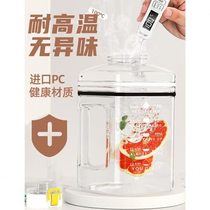 (Light luxury high-end)??Ton-ton bucket kettle straw 2L tons-ton bucket sports large kettle fitness dayton bucket straw