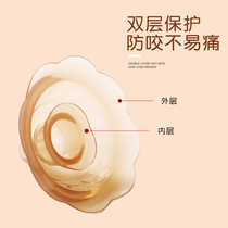 Medili Breast Shield Baby Free Hands Inverted Double Layer Extra Large Thin Nipple Indented Breastfeeding Artifact