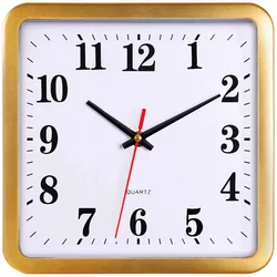 Clock Table Living Room For Home Wall Clock Wall Decoration Kidsren's Room Bedroom Rectangular Quartz Clock Fashion Minimalist Wall Clock