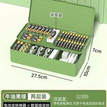 Battery storage box data cable transparent box desktop large-capacity multi-layer dust-proof box No. 5 No. 7 electrical testing box