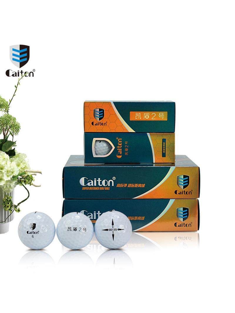 New Kaidun No. 2 Golf Ball, Japanese and Korean High-Rebound Golf Fun Ball, Double-Layer Competition Ball