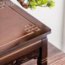 High-end flower table small storage rack flowerpot rack Chinese-style living room floor-standing pothos flower rack hanging orchid rack antique flower table