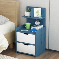 Bedside table shelf simple modern bedroom storage cabinet small multi-functional simple storage bedside cabinet